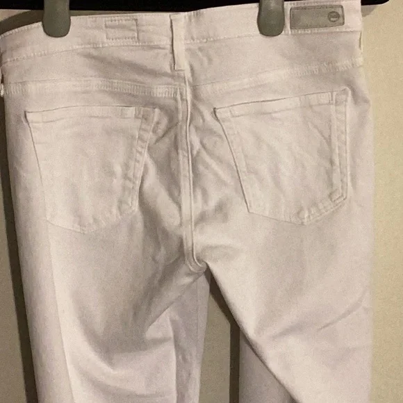 AG jeans 29 (6~8) white jeans 5 pockets - Picture 6 of 6